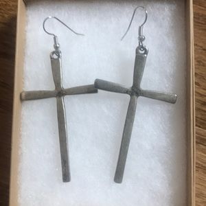 Cross earrings